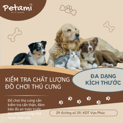 Những điểm cần chú ý của đồ chơi thú cưng trước khi cho thú cưng sử dụng